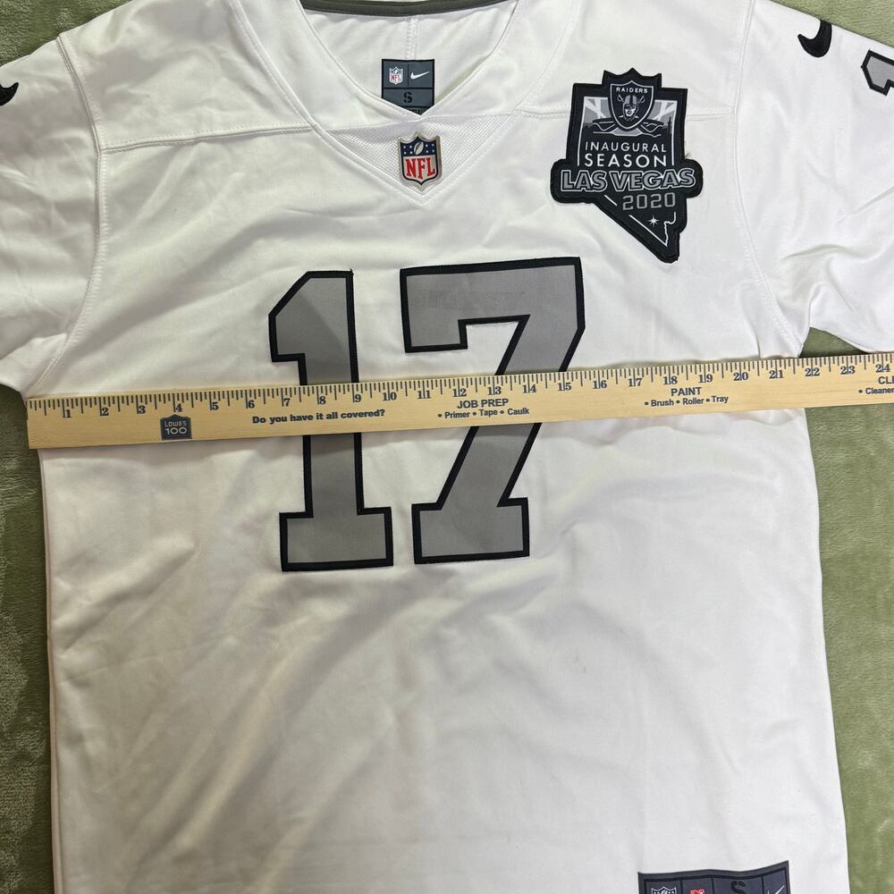 NWT Nike Raiders Davante Adams #17 On Field Jersey LV Inaugural 2020 Patch - Picture 8 of 12